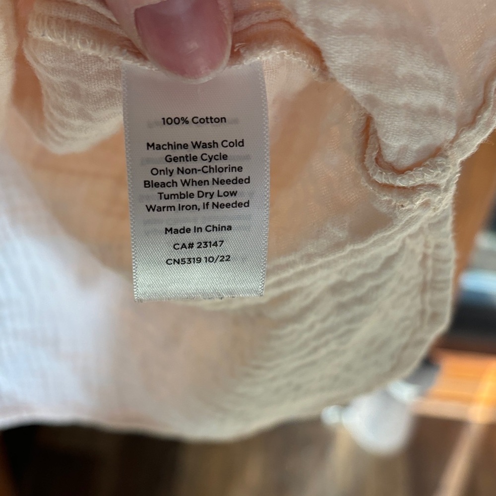 Haven Well Within Blush Textured Blouse - Picture 3 of 4